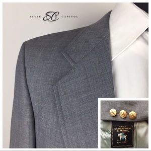 Heart Schaffner & Marx Sport Coat Blazer Sz 40